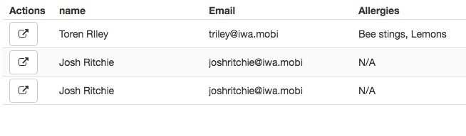 Preview Form Entries